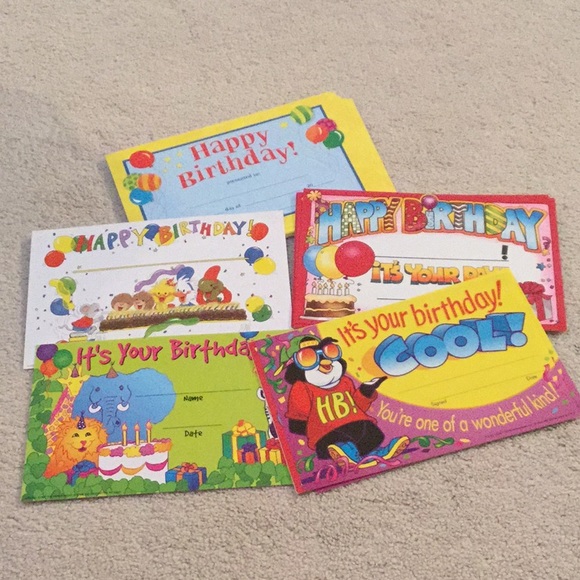 Cute teacher storage box with certificates! - Picture 2 of 4